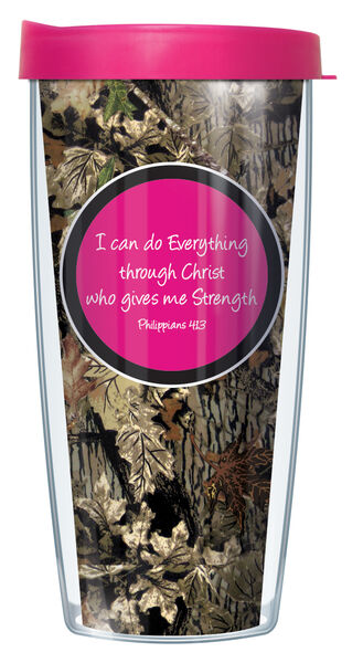 24oz Flareside Tumbler - Everything Pink & Fall Camo w/ Black Lid 24F-EVE3