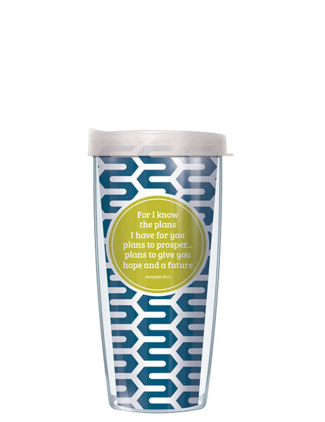 28oz Sport Tumbler - Future on Blue Wiggly Road w/ Gray Lid ST-FUT4