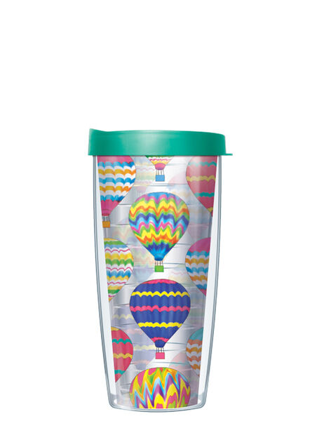 16oz Short Tumbler - Hot Air Balloons without lid 01-HOT