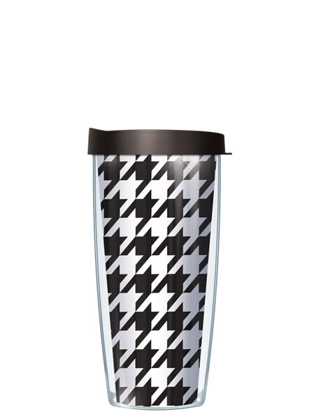 24oz Flareside Tumbler - Houndstooth w/ Black Lid 24F-HOU010