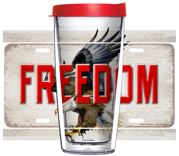 28oz Sport Tumbler - Freedom w/ Gray Lid ST-JQ-NE-11457