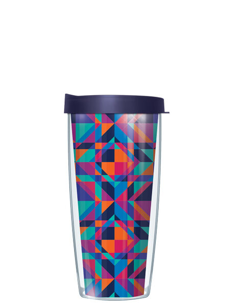 28oz Sport Tumbler - Kaleidoscope w/ Gray Lid ST-KAL