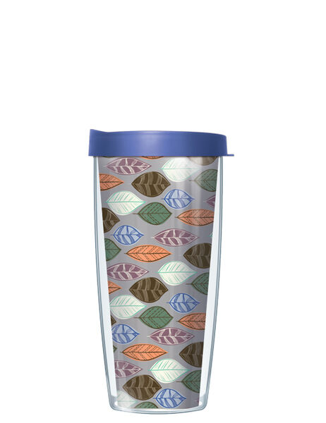 16oz Short Tumbler - Leaves without lid 01-LEA1