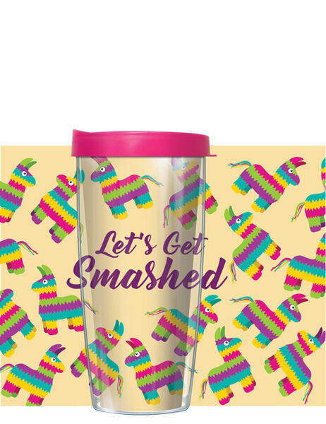 24oz Flareside Tumbler - Let's Get Smashed w/ Black Lid 24F-LGS