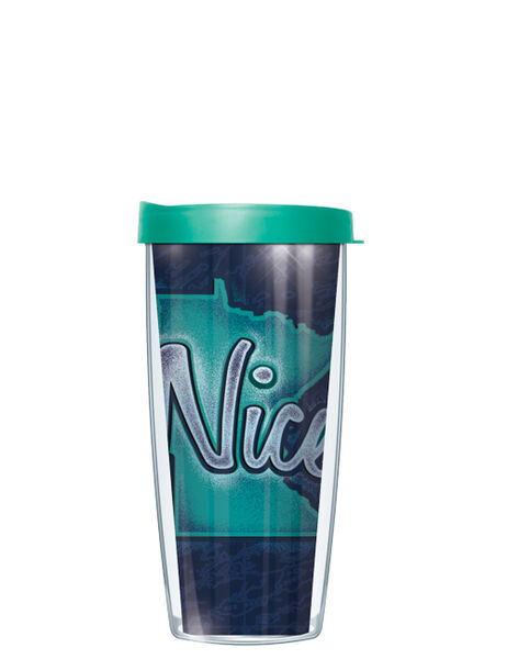 16oz Short Tumbler - Minnesota Nice without lid 01-MN11