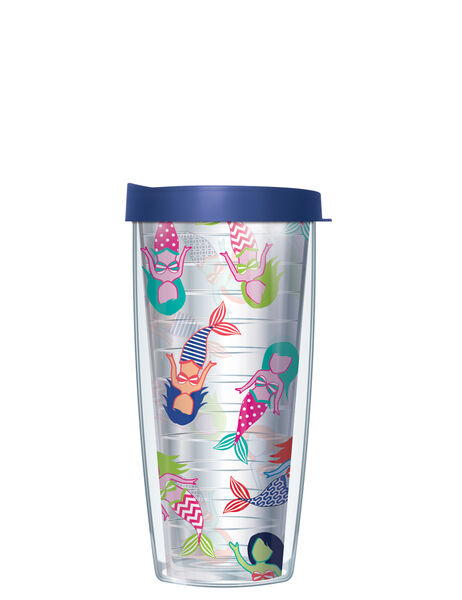 28oz Sport Tumbler - Mermaids w/ Gray Lid ST-MRM