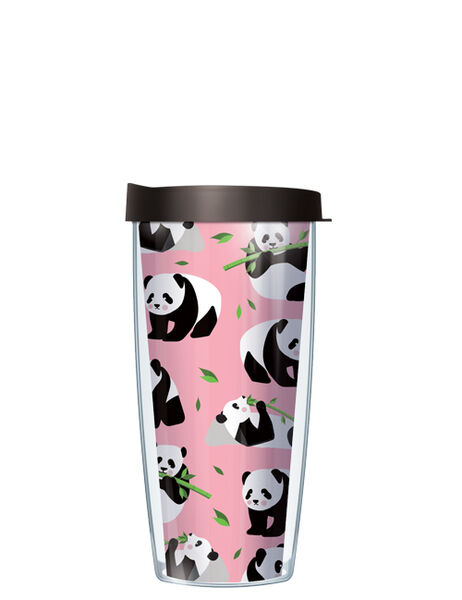 24oz Flareside Tumbler - Pandas w/ Black Lid 24F-PND