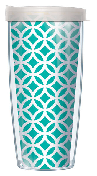 28oz Sport Tumbler - Roundabout-Teal w/ Gray Lid ST-ROU4