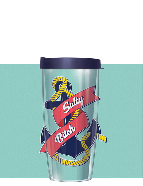 24oz Flareside Tumbler - Salty B**** w/ Blue Lid 24F-SAB