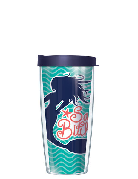 28oz Mega Tumbler - Salty Mermaid w/ Navy Lid H2-SLM