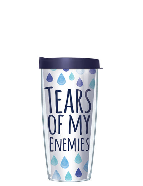 28oz Mega Tumbler - Tears of My Enemies w/ Navy Lid H2-TOE