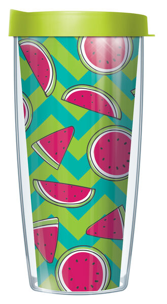 28oz Sport Tumbler - Watermelon w/ Gray Lid ST-WAT